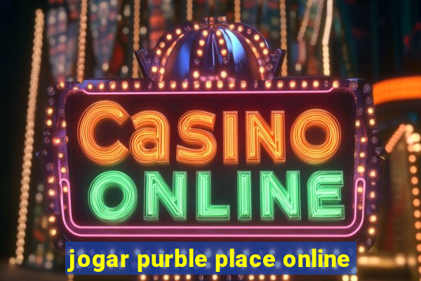 jogar purble place online